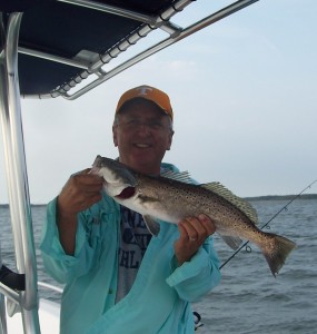 hilton head inshore fishing charters - 23 inch trout