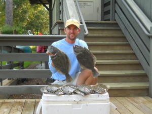 South Carolina flounder fishing